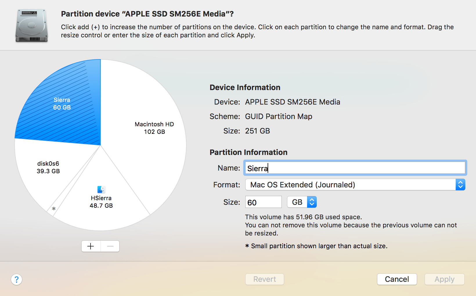 Disk partition