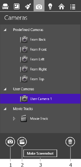 Cameras in the Inspector