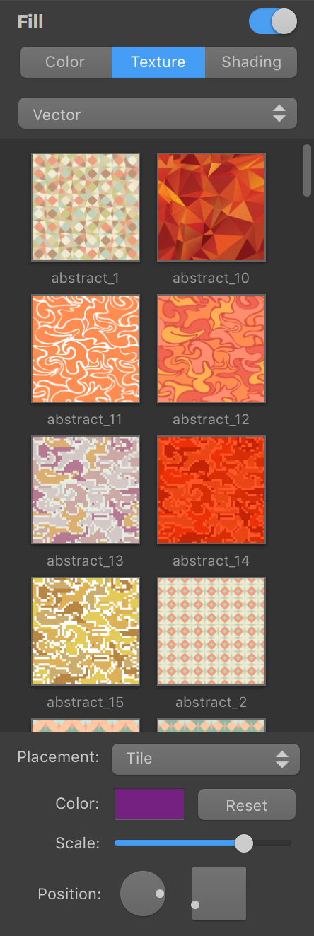 Texture library