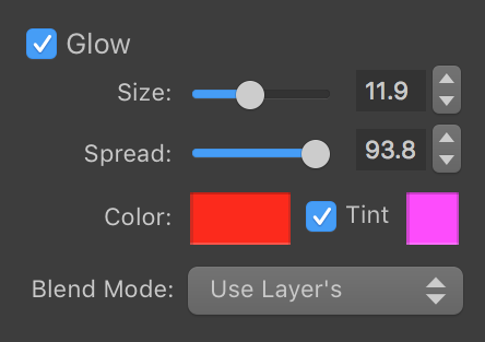 Glow tool