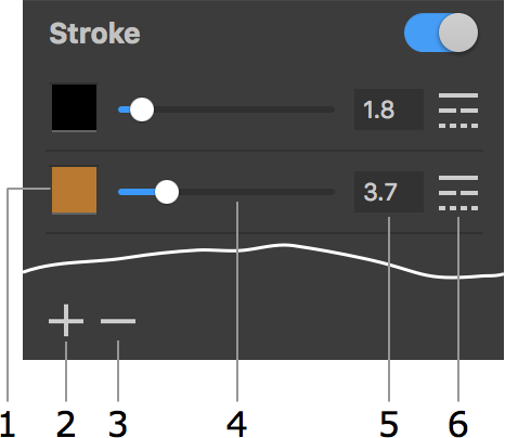 Stroke tool