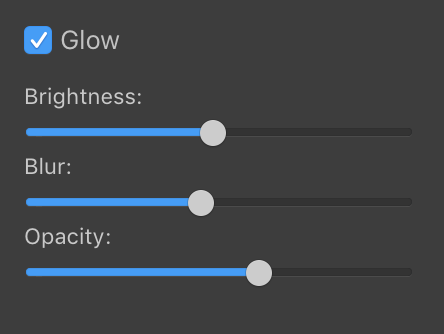 Glow tool