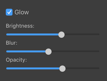 Glow tool