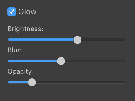 Glow tool