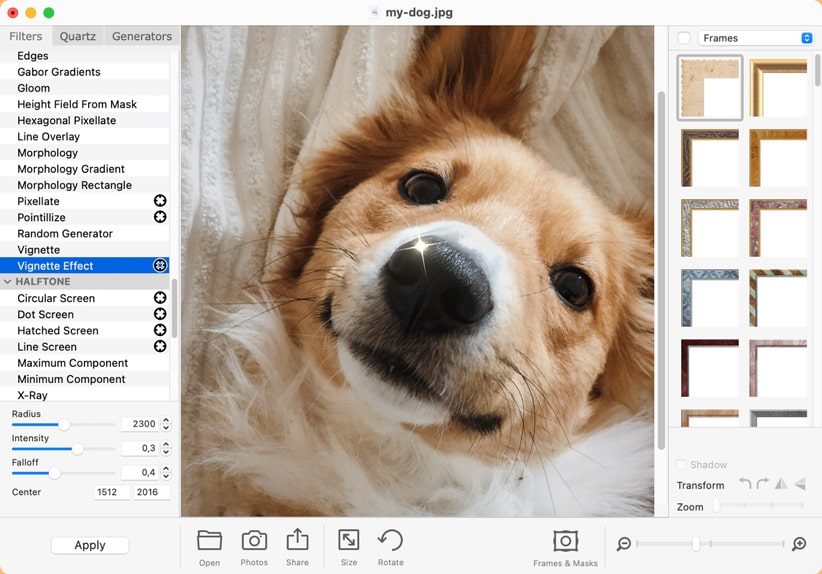 Image editing app for Mac