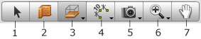 2D toolbar