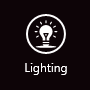 Lighting button