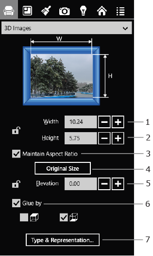 Parameters of 3D Images