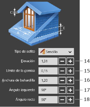 Propiedades de buhardilla